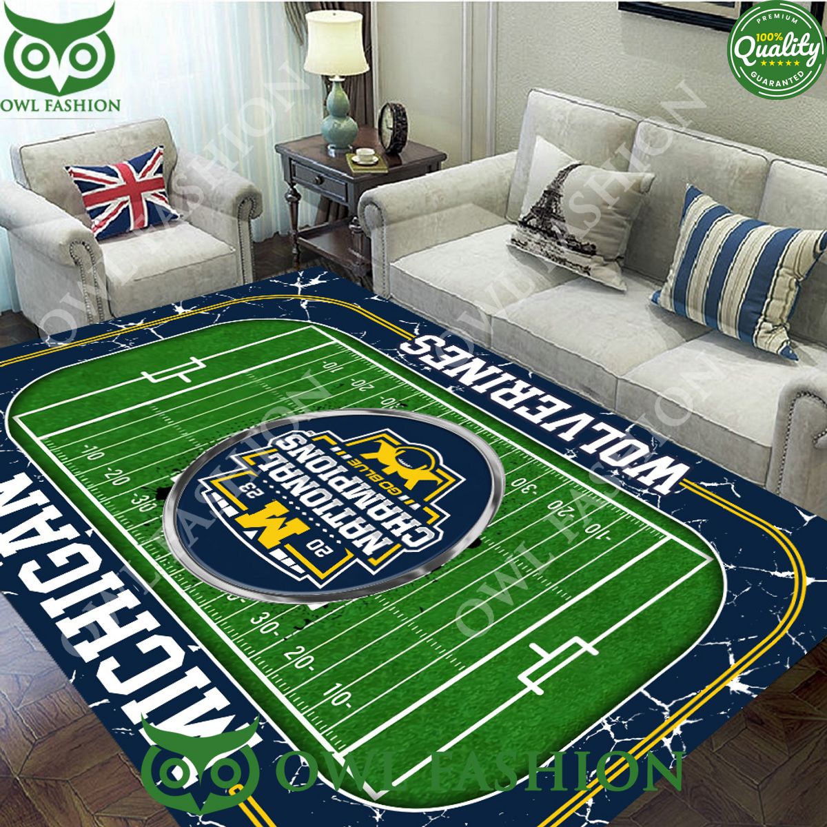 Michigan Wolverines Football National Champions - Adult & Kids T-Shirts, Sweatshirts & Hoodies apparel design preview 1