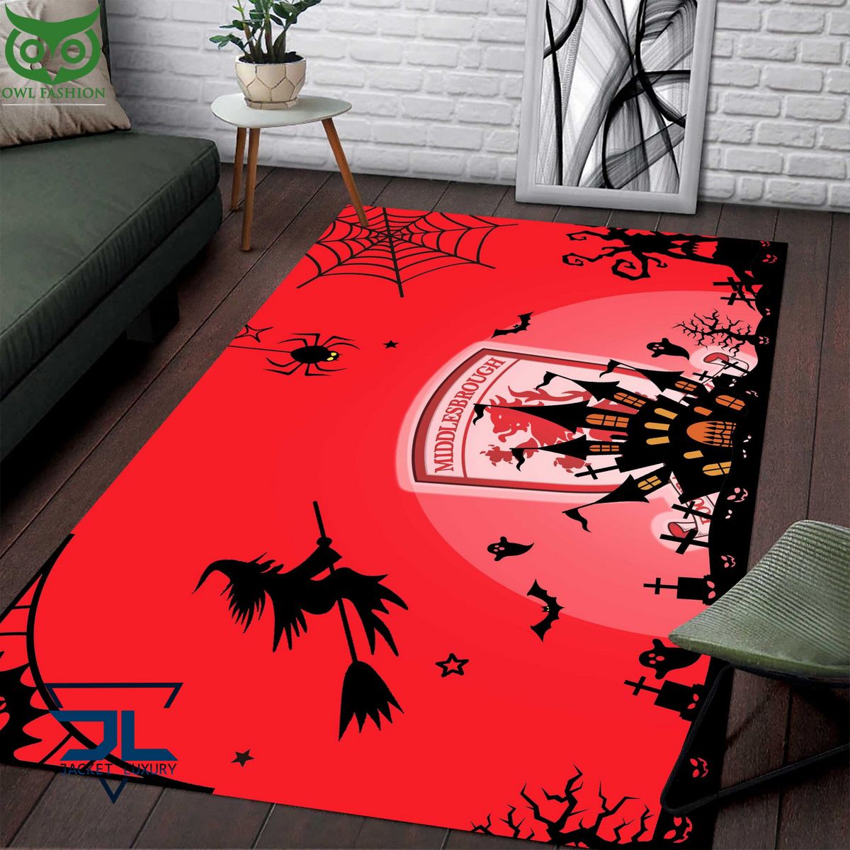 Middlesbrough F.C EFL New Carpet Rug - Adult & Kids T-Shirts, Sweatshirts & Hoodies apparel design preview 1