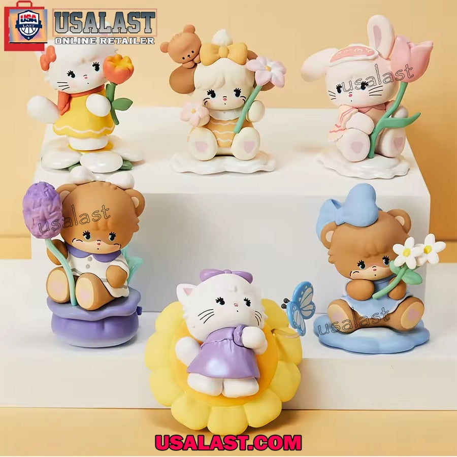 Mikko Kawaii Blind Box Flower Series Handmade - Adult & Kids T-Shirts, Sweatshirts & Hoodies apparel design preview 1