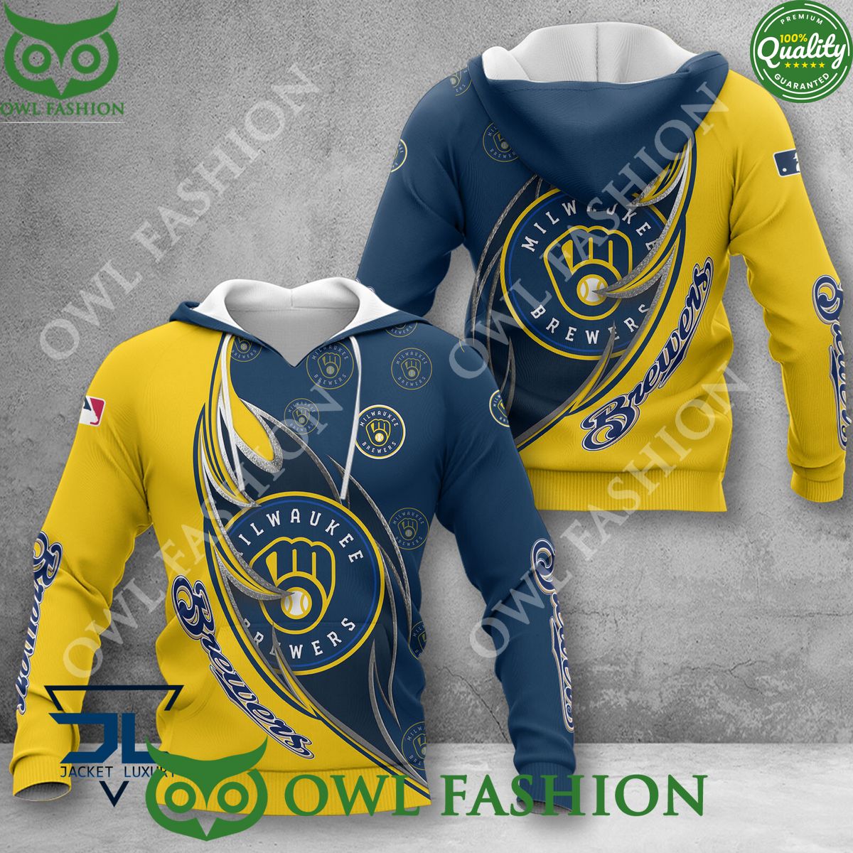 Milwaukee Brewers MLB Champion - Adult & Kids T-Shirts, Sweatshirts & Hoodies apparel design preview 1