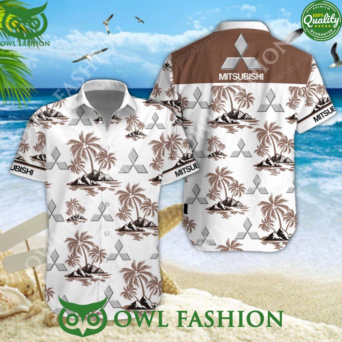Mitsubishi Luxury Car Manufacturer Limited Hawaiian - Adult & Kids T-Shirts, Sweatshirts & Hoodies apparel design preview 1