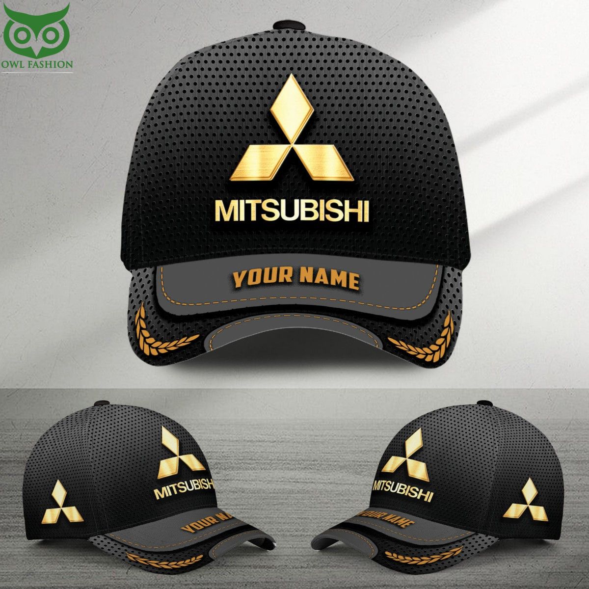 Mitsubishi Luxury Logo Brand Personalized Classic Cap - Adult & Kids T-Shirts, Sweatshirts & Hoodies apparel design preview 1