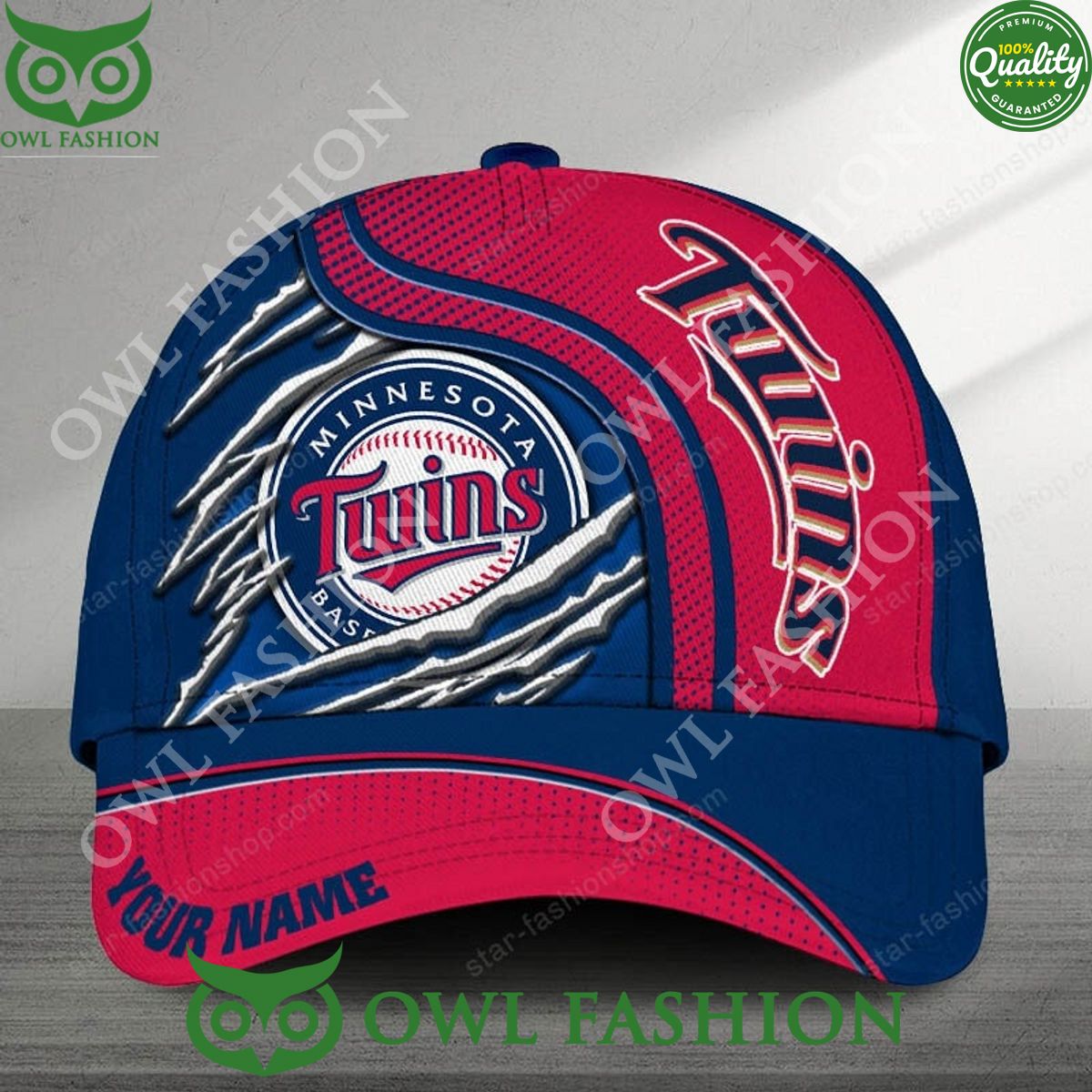 MLB Minnesota Twins Customized Classic Cap - Adult & Kids T-Shirts, Sweatshirts & Hoodies apparel design preview 1