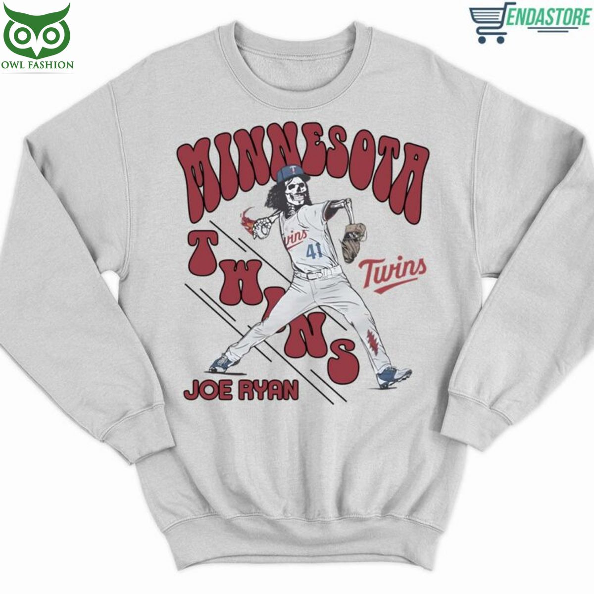 MLB Minnesota Twins Joe Ryan - Adult & Kids T-Shirts, Sweatshirts & Hoodies apparel design preview 1