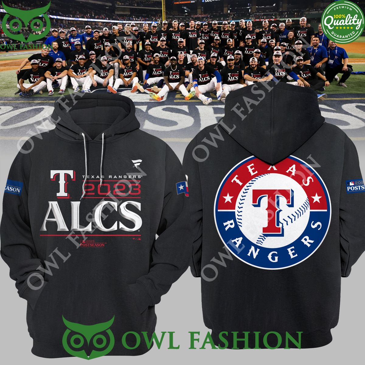 MLB Texas Rangers Baseball ALCS 2023 Special Edition - Adult & Kids T-Shirts, Sweatshirts & Hoodies apparel design preview 1