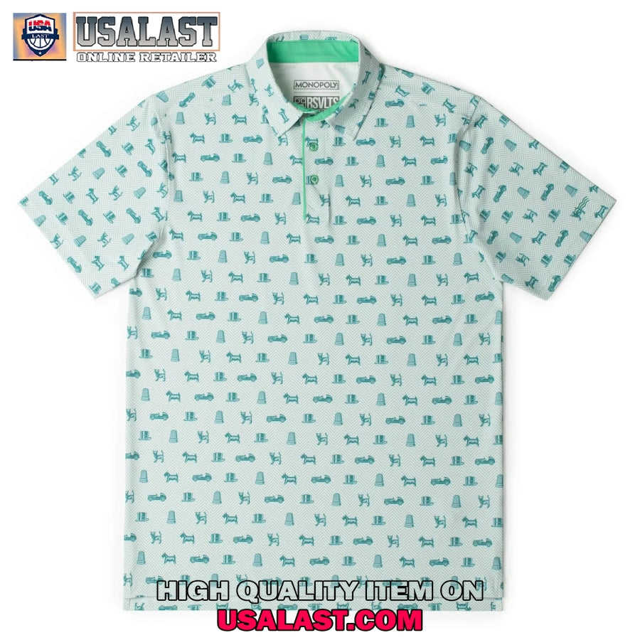 Monopoly Game Iconic Men Polo - Adult & Kids T-Shirts, Sweatshirts & Hoodies apparel design preview 1