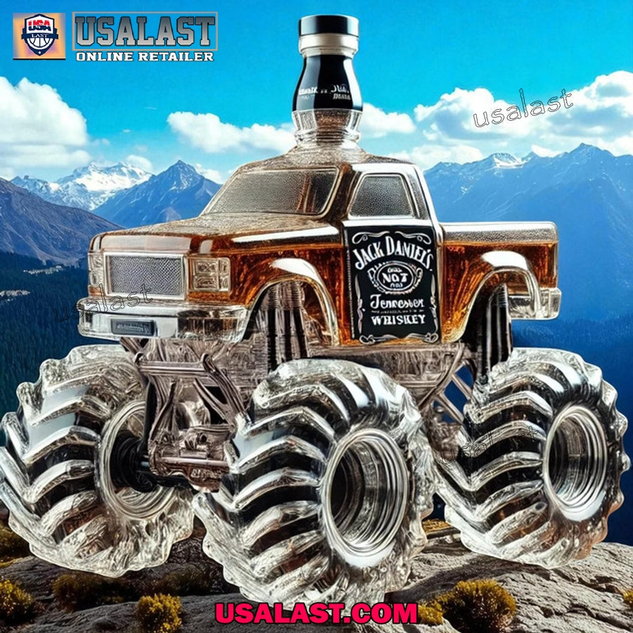 Monster Jam 2025 Whiskey Decanter - Adult & Kids T-Shirts, Sweatshirts & Hoodies apparel design preview 1