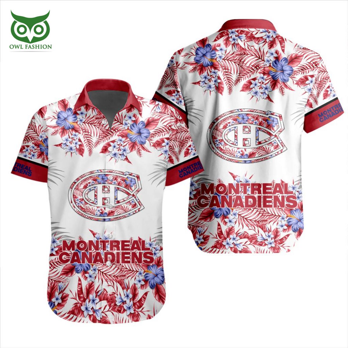 Montreal Canadiens NHL Team Beach Vibe Hawaiian - Adult & Kids T-Shirts, Sweatshirts & Hoodies apparel design preview 1