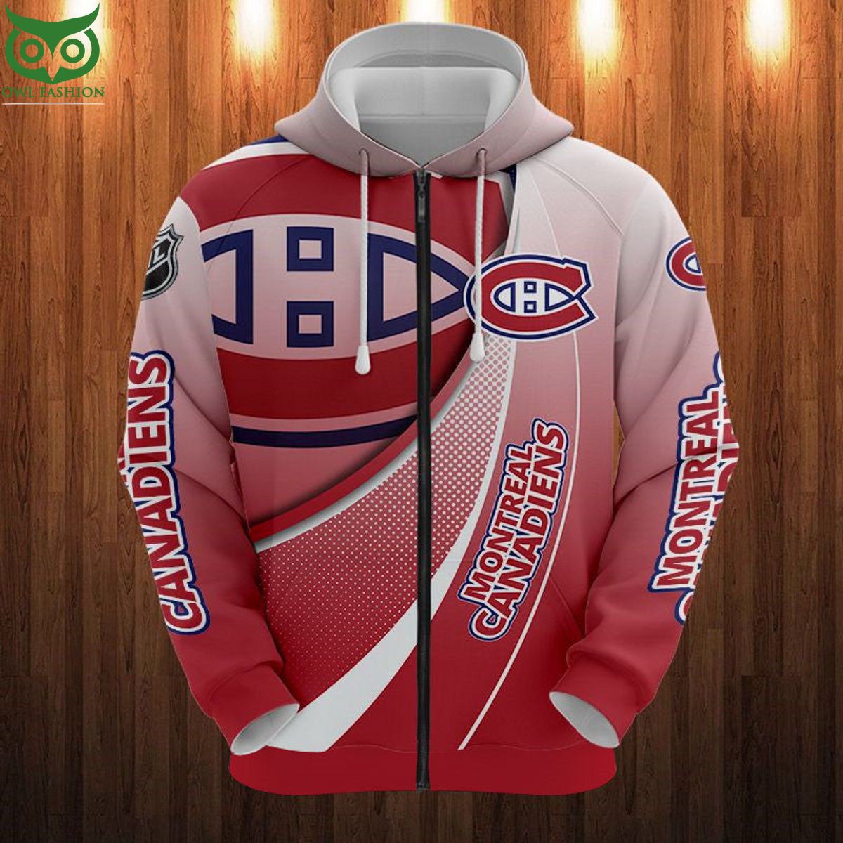 Montreal Canadiens NHL Zipper - Adult & Kids T-Shirts, Sweatshirts & Hoodies apparel design preview 1