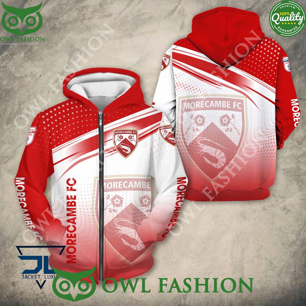 Morecambe F.C Trending Design League Two - Adult & Kids T-Shirts, Sweatshirts & Hoodies apparel design preview 1