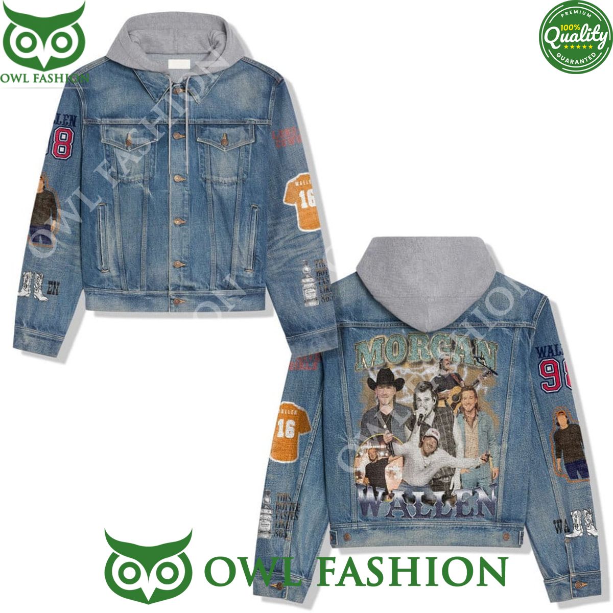 Morgan Wallen 98 Braves Album country music singer - Adult & Kids T-Shirts, Sweatshirts & Hoodies apparel design preview 1