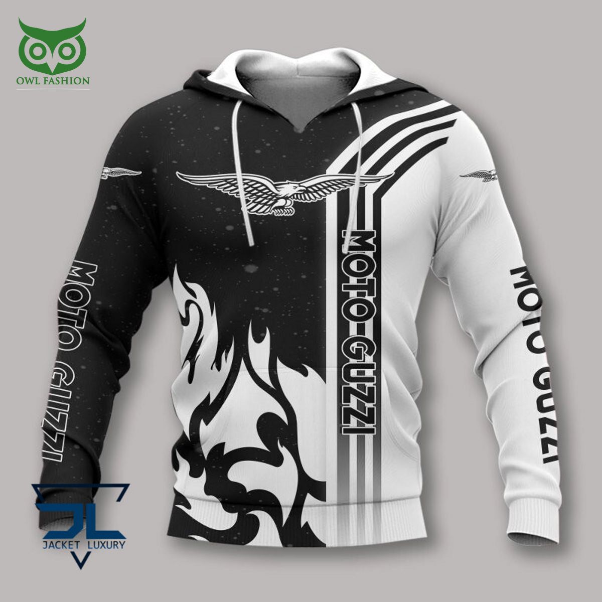 Moto Guzzi Trending Motor Brand 3D Polo - Adult & Kids T-Shirts, Sweatshirts & Hoodies apparel design preview 1