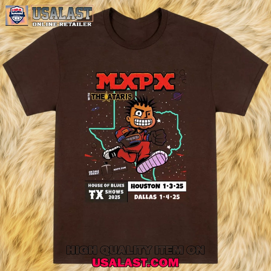 MxPx Show With The Ataris 2025 Concert Tour - Adult & Kids T-Shirts, Sweatshirts & Hoodies apparel design preview 1