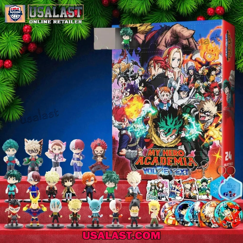 My Hero Academia Advent Calendar 2025 - Adult & Kids T-Shirts, Sweatshirts & Hoodies apparel design preview 1
