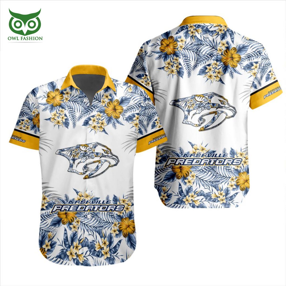 Nashville Predators NHL Team Beach Vibe Hawaiian - Adult & Kids T-Shirts, Sweatshirts & Hoodies apparel design preview 1