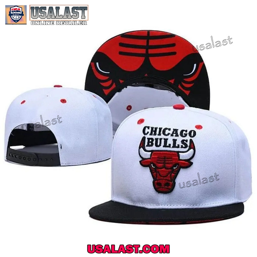 NBA Chicago Bulls New Era Snapback White Hat Cap - Adult & Kids T-Shirts, Sweatshirts & Hoodies apparel design preview 1