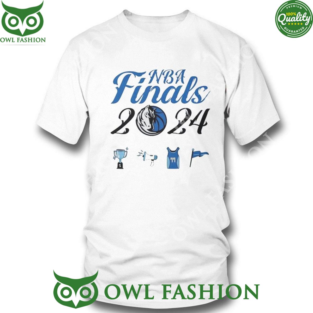 Nba Finals Dallas Mavericks 2024 2D - Adult & Kids T-Shirts, Sweatshirts & Hoodies apparel design preview 1