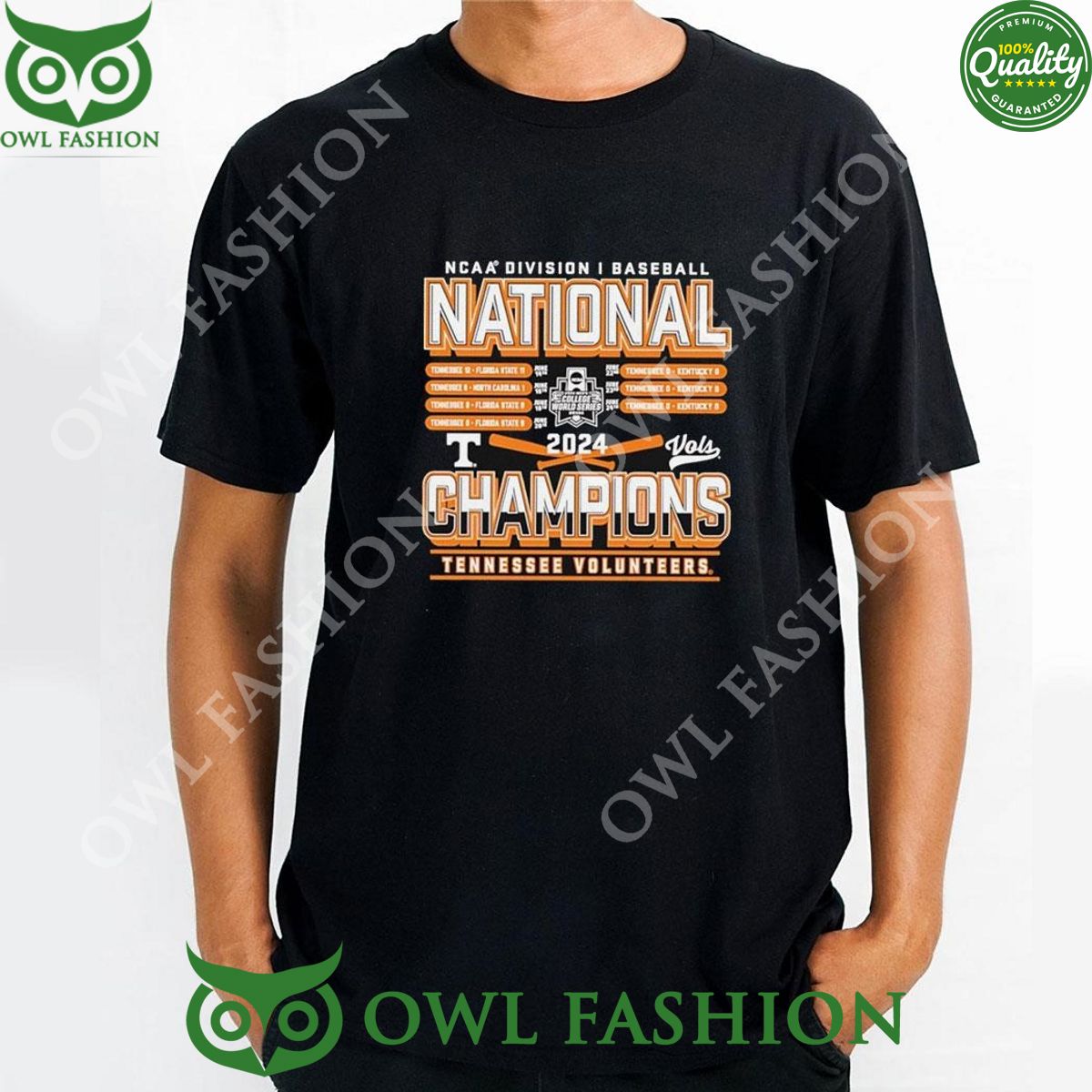Ncaa Division I Baseball National Champions Tennessee - Adult & Kids T-Shirts, Sweatshirts & Hoodies apparel design preview 1