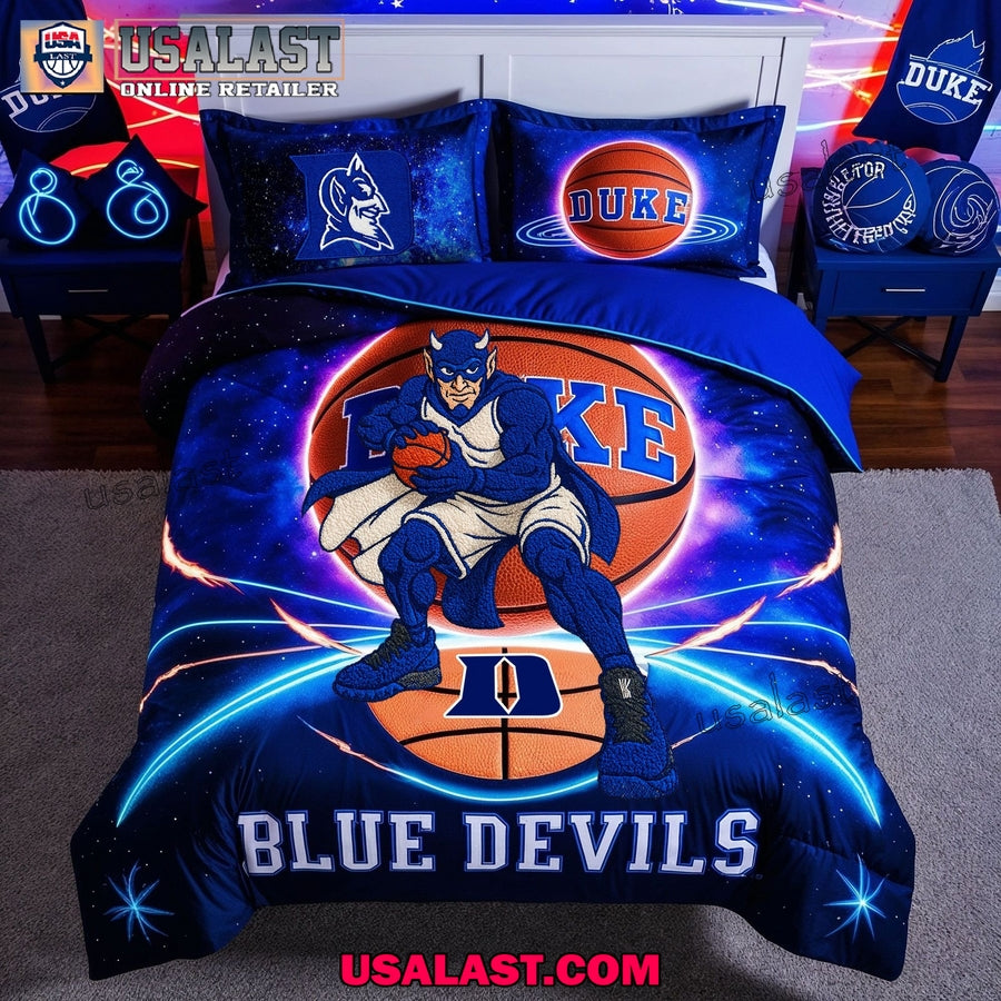 NCAA Duke Basketball Blue Devils Bedding Set - Adult & Kids T-Shirts, Sweatshirts & Hoodies apparel design preview 1