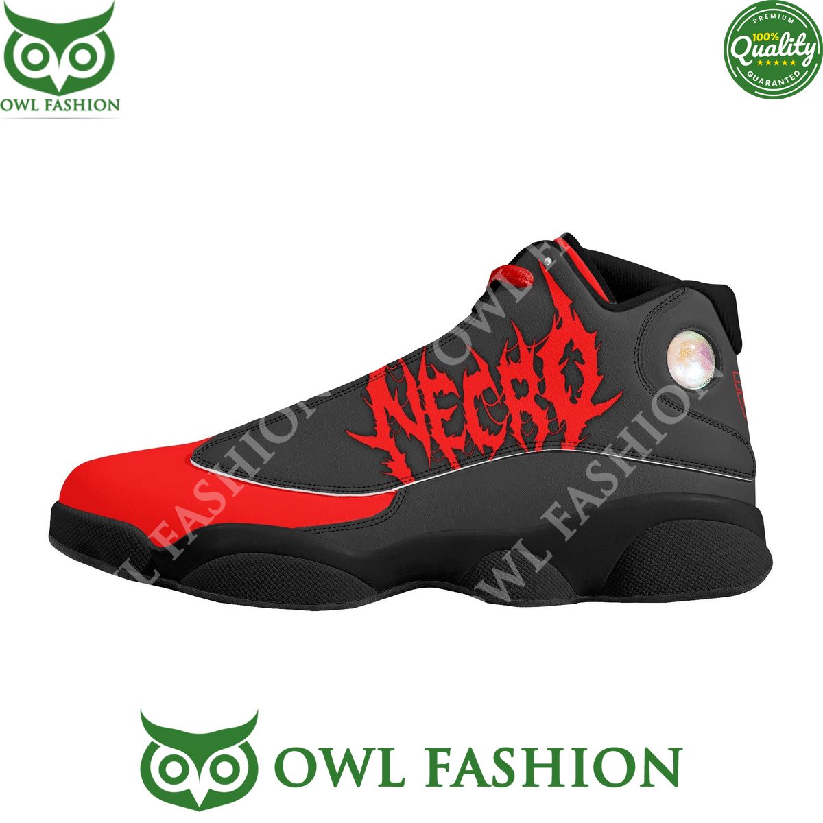 Necro Dope6 Death Metal Mens Basketball Sneakers - Adult & Kids T-Shirts, Sweatshirts & Hoodies apparel design preview 1