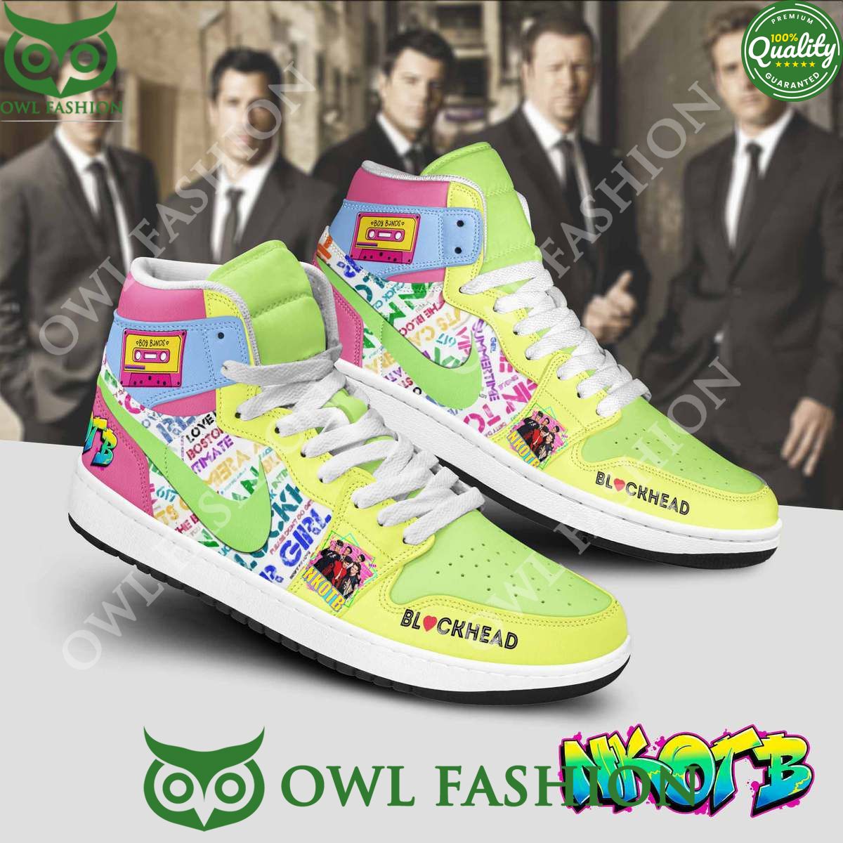New kids on the block Boy Band forever Af1 Sneaker - Adult & Kids T-Shirts, Sweatshirts & Hoodies apparel design preview 1