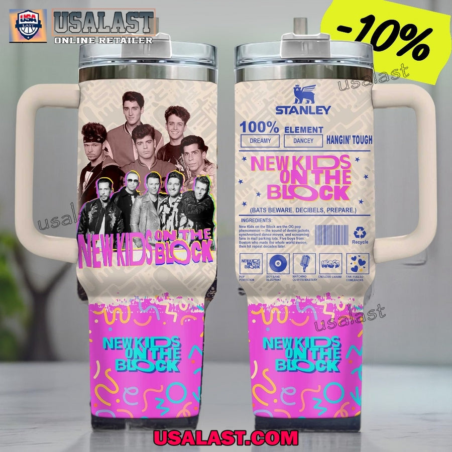 New Kids On The Block Premium 40oz Tumbler - Adult & Kids T-Shirts, Sweatshirts & Hoodies apparel design preview 1