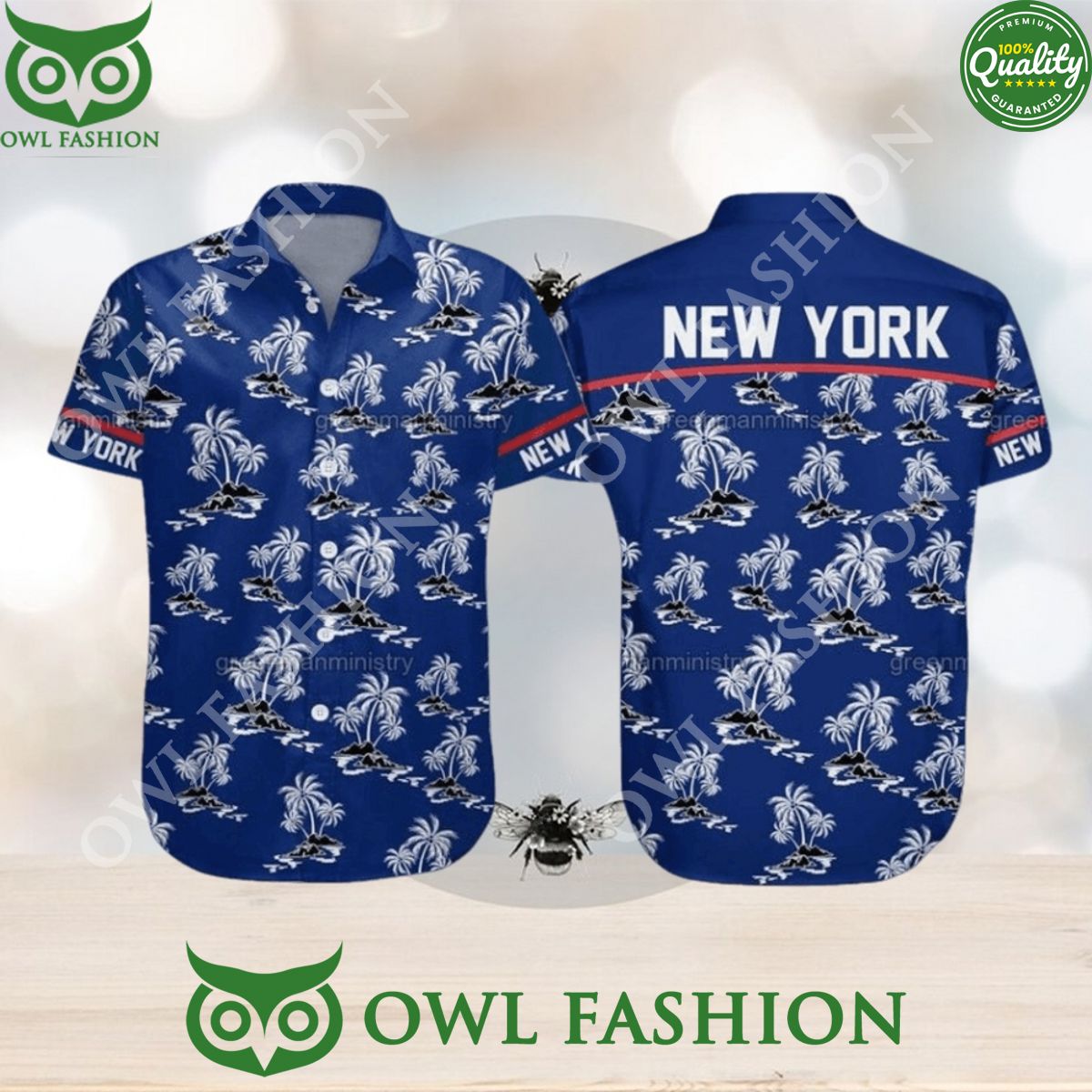 New York City Fc MLS America Football Team Hawaiian - Adult & Kids T-Shirts, Sweatshirts & Hoodies apparel design preview 1