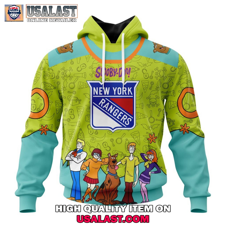 New York Rangers x Scooby Doo Special - Adult & Kids T-Shirts, Sweatshirts & Hoodies apparel design preview 1