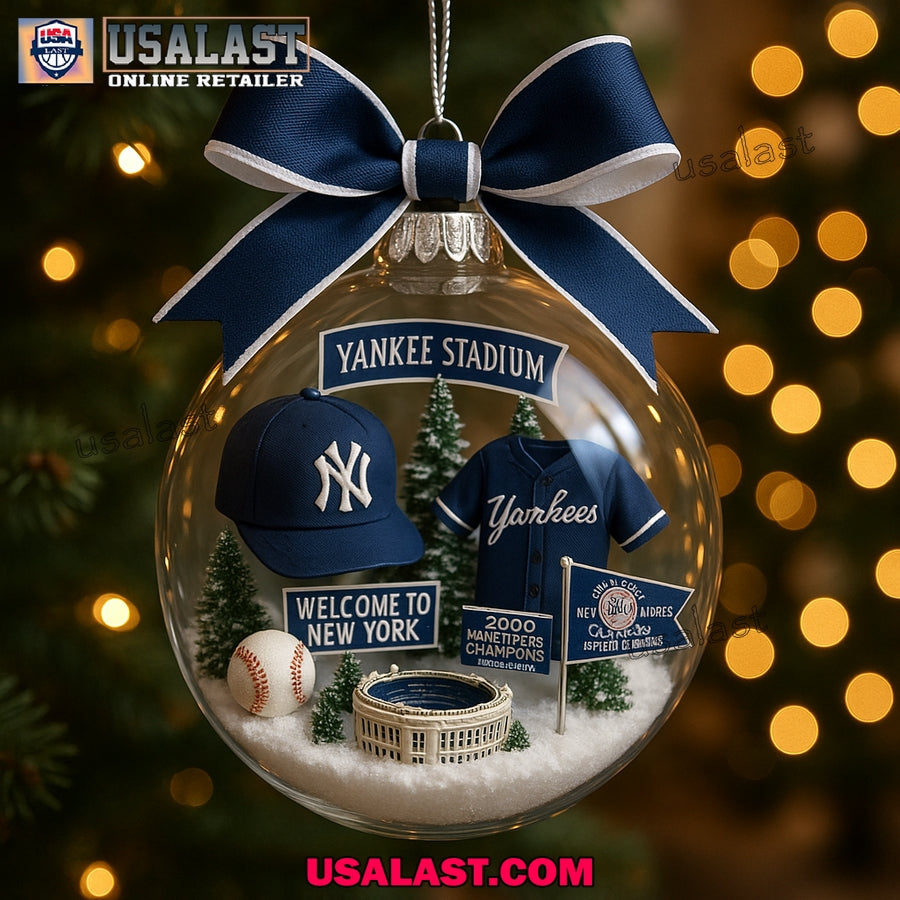 New York Yankees 2000 World Series Christmas Ornament - Adult & Kids T-Shirts, Sweatshirts & Hoodies apparel design preview 1