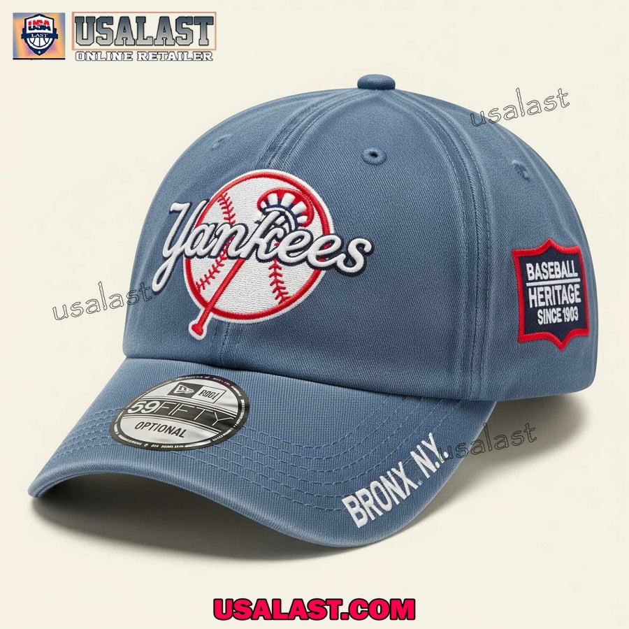 New York Yankees Baseball Heritage Classic Cap - Adult & Kids T-Shirts, Sweatshirts & Hoodies apparel design preview 1