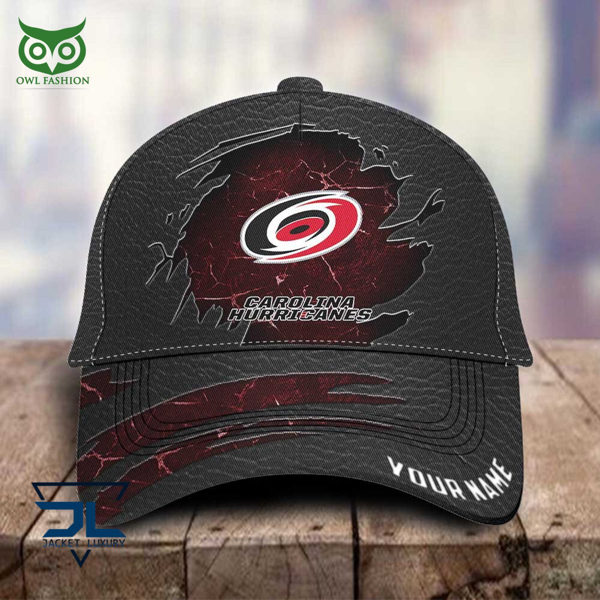 NHL Carolina Hurricanes Customized Hockey Classic Cap - Adult & Kids T-Shirts, Sweatshirts & Hoodies apparel design preview 1