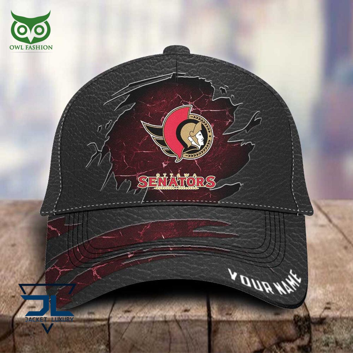 NHL Ottawa Senators Customized Hockey Classic Cap - Adult & Kids T-Shirts, Sweatshirts & Hoodies apparel design preview 1
