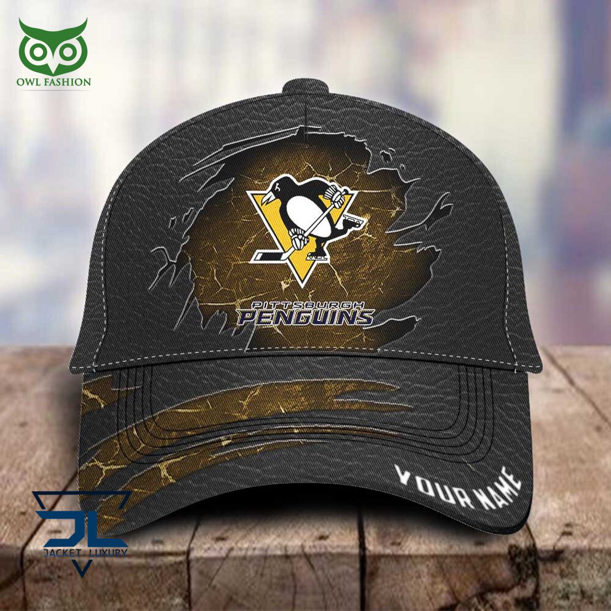 NHL Pittsburgh Penguins Customized Hockey Classic Cap - Adult & Kids T-Shirts, Sweatshirts & Hoodies apparel design preview 1