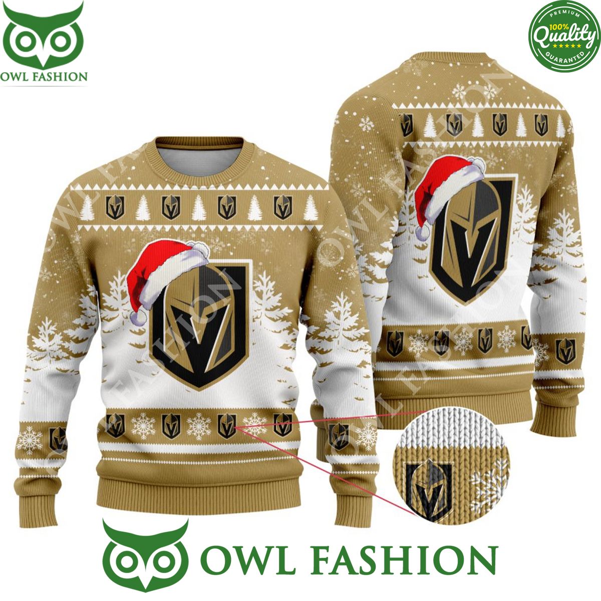 NHL Vegas Golden Knights Special Christmas Design - Adult & Kids T-Shirts, Sweatshirts & Hoodies apparel design preview 1