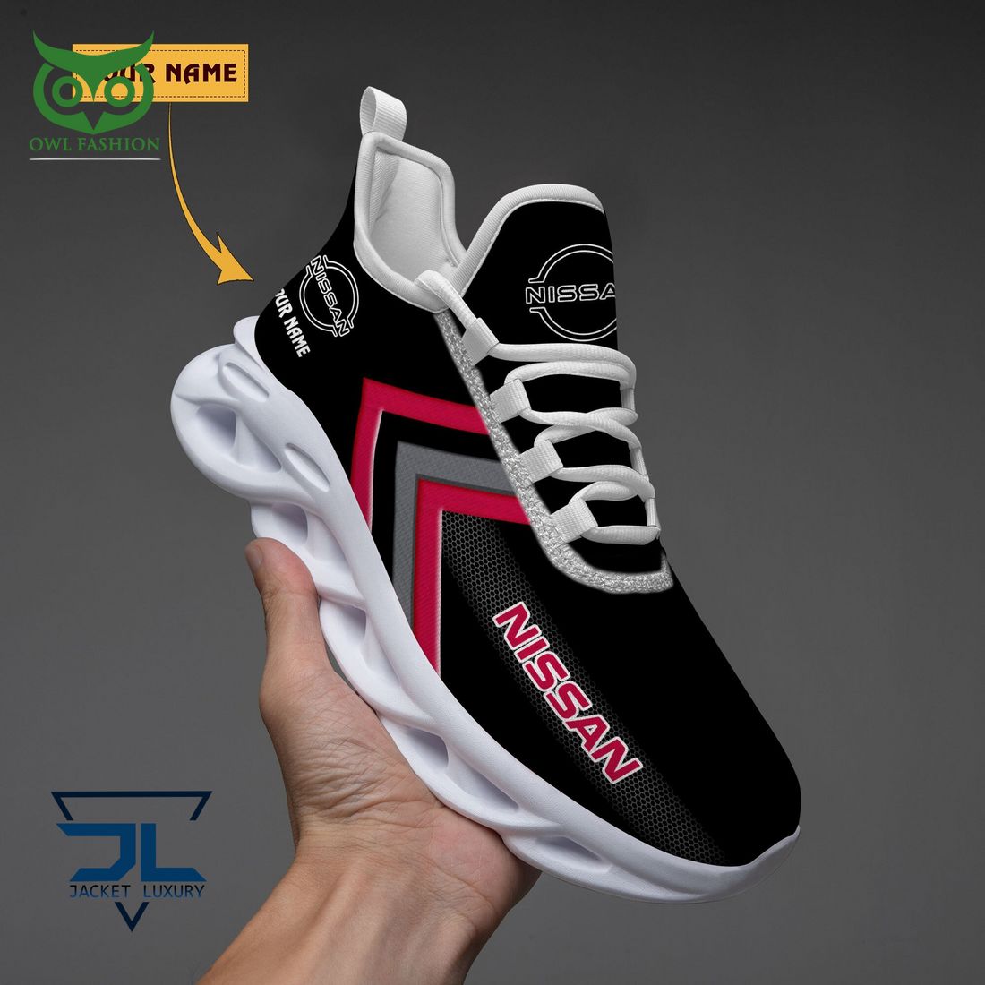 Nissan Car Brand Max Soul Sneakers - Adult & Kids T-Shirts, Sweatshirts & Hoodies apparel design preview 1