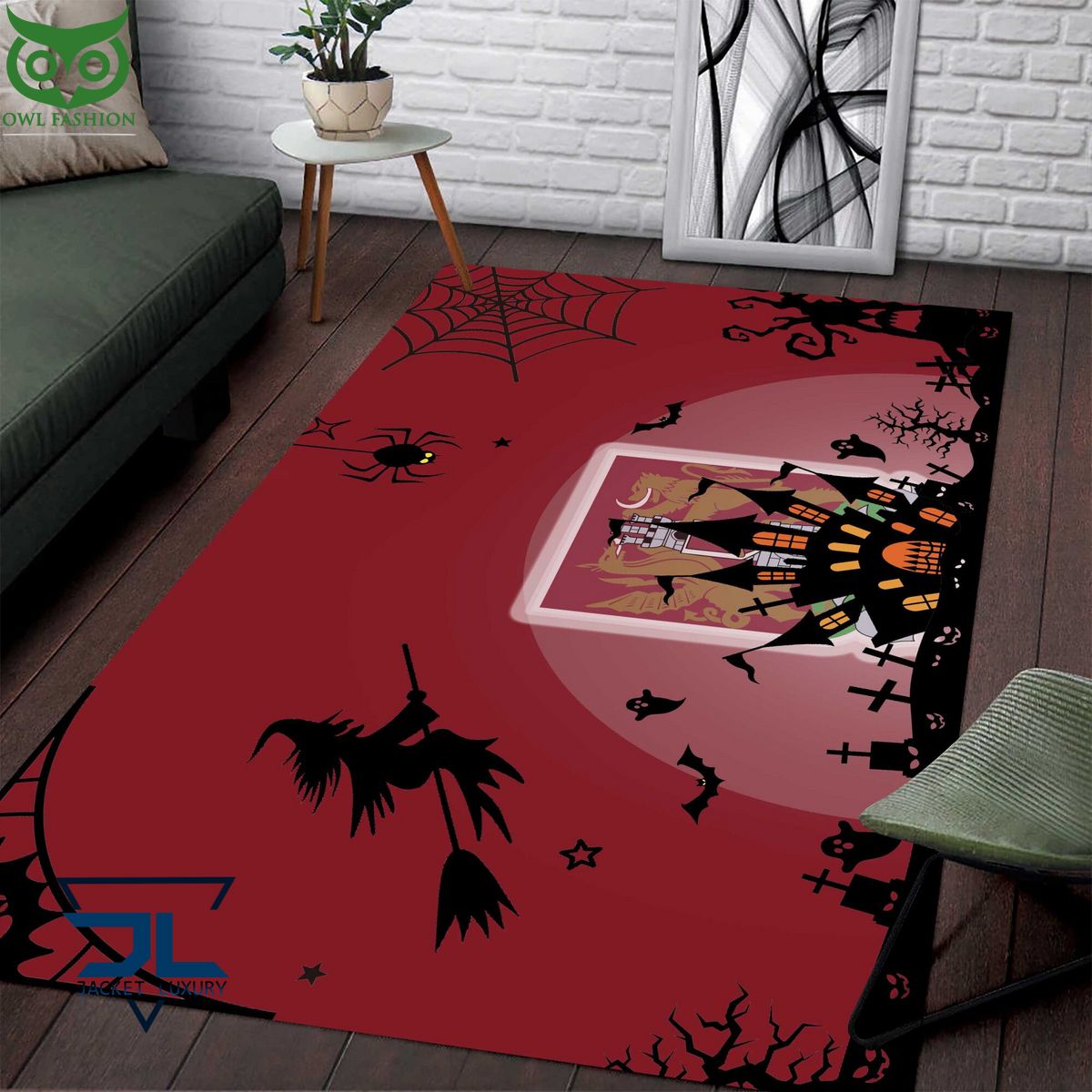 Northampton Town F.C EFL Halloween Carpet Rug - Adult & Kids T-Shirts, Sweatshirts & Hoodies apparel design preview 1