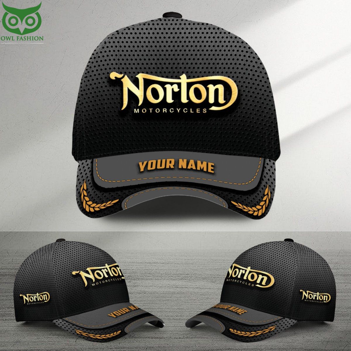 Norton Luxury Logo Brand Personalized Classic Cap - Adult & Kids T-Shirts, Sweatshirts & Hoodies apparel design preview 1