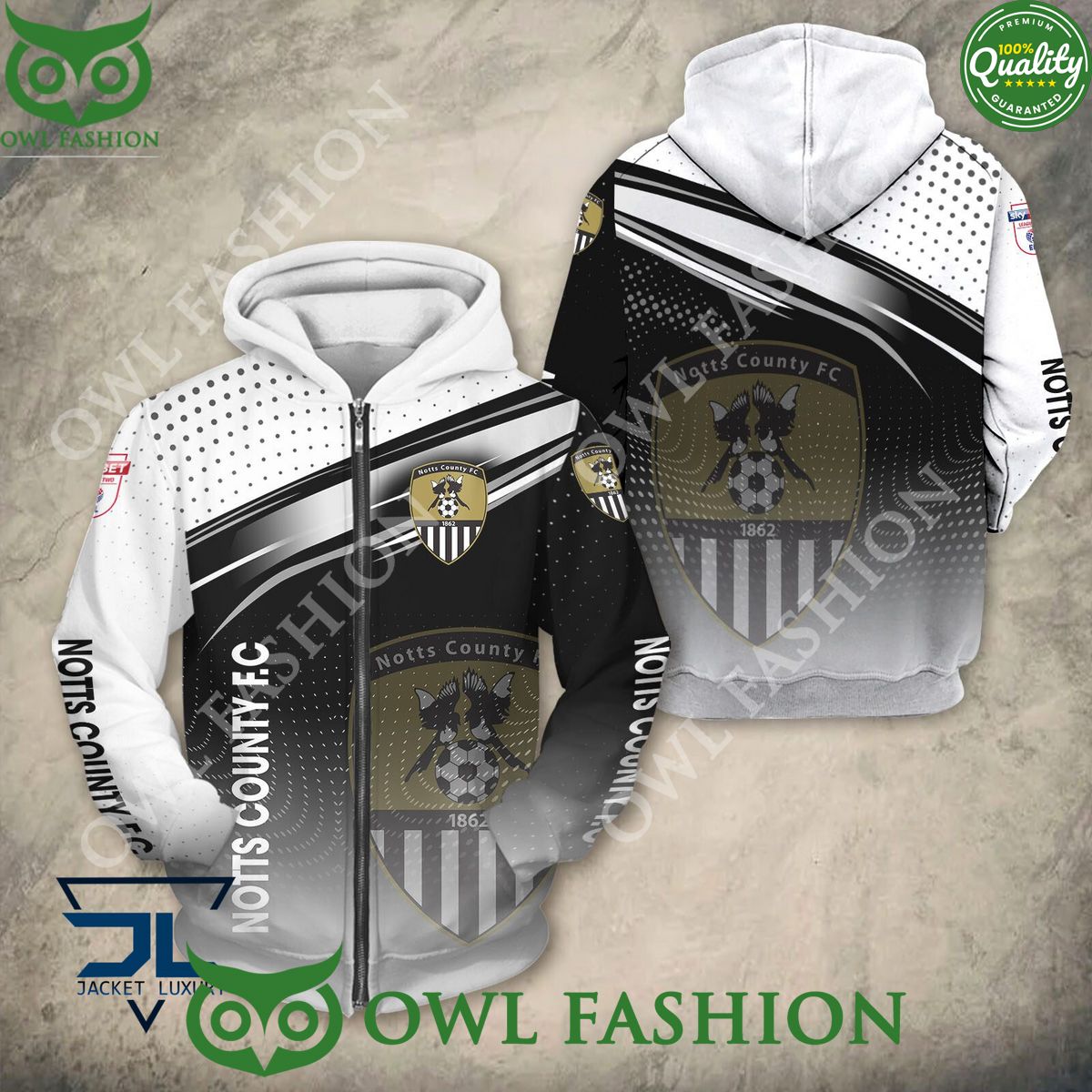 Notts County FC EFL League Two - Adult & Kids T-Shirts, Sweatshirts & Hoodies apparel design preview 1
