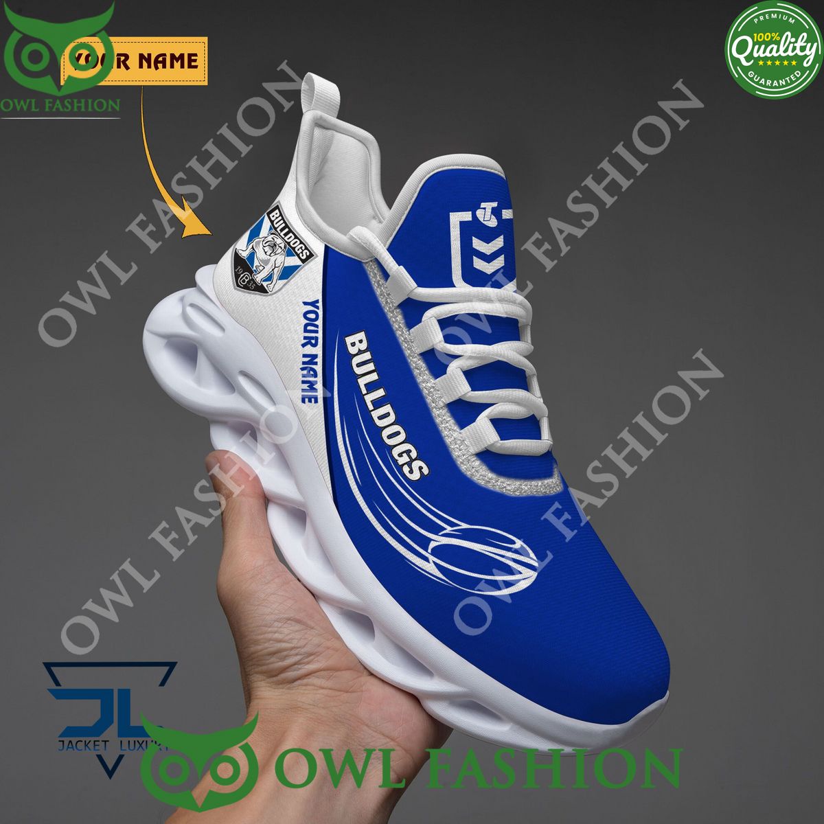 NRL Customized Canterbury Bankstown Bulldogs Rugby - Adult & Kids T-Shirts, Sweatshirts & Hoodies apparel design preview 1