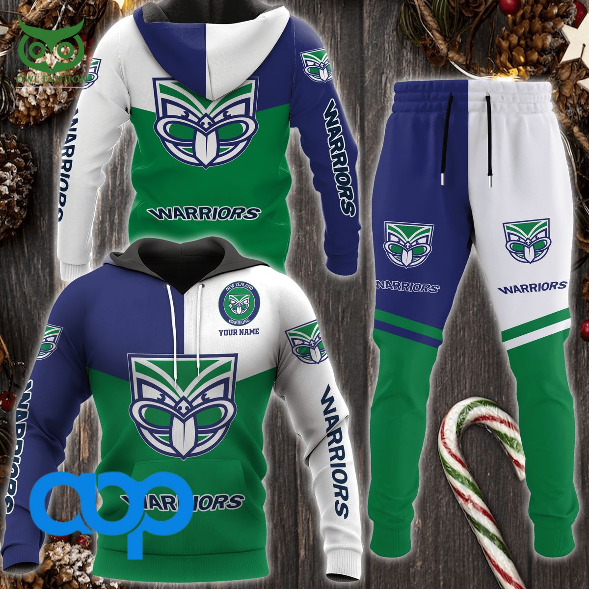 NRL New Zealand Warriors Football Team Personalized - Adult & Kids T-Shirts, Sweatshirts & Hoodies apparel design preview 1