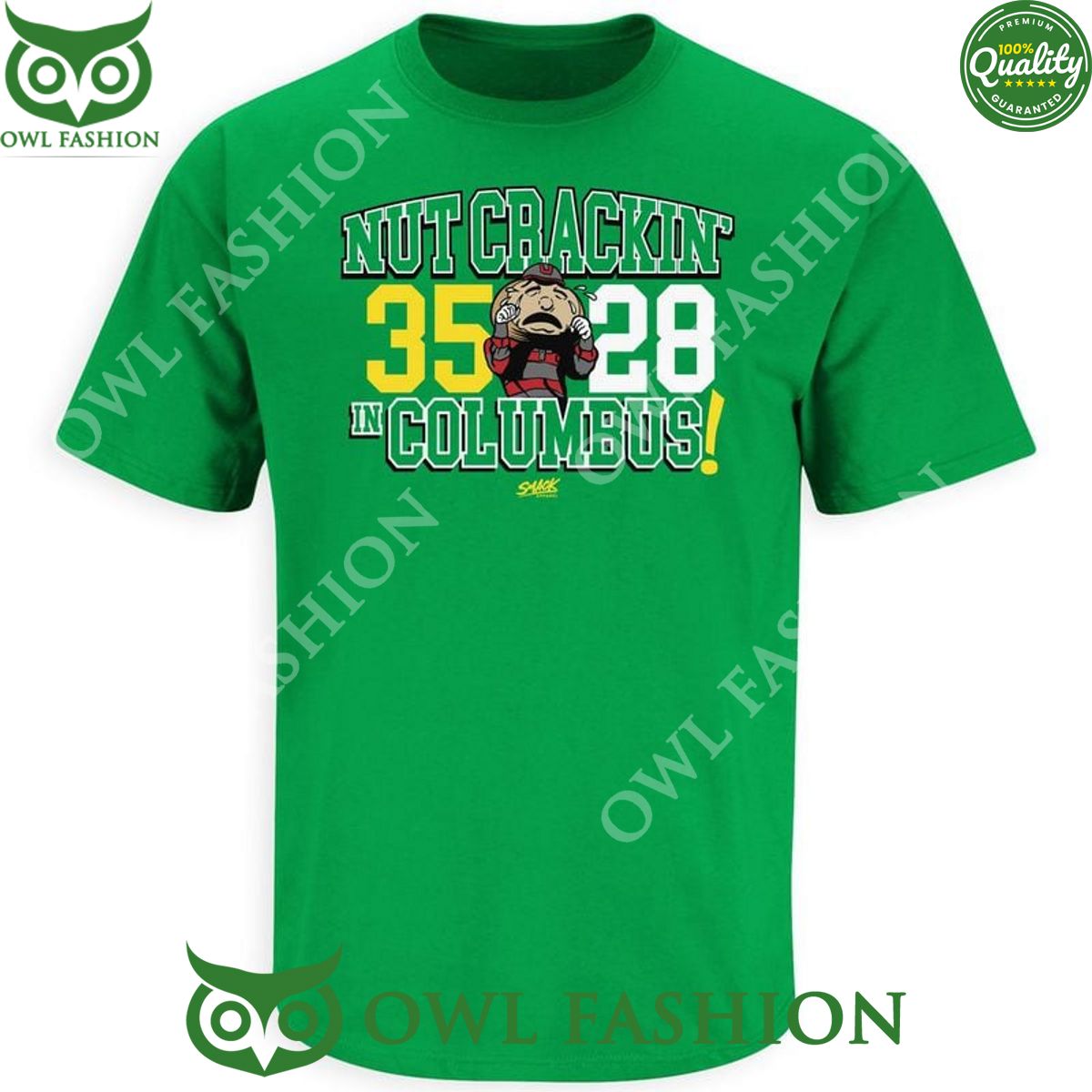 Nut Crackin' in Columbus - Adult & Kids T-Shirts, Sweatshirts & Hoodies apparel design preview 1