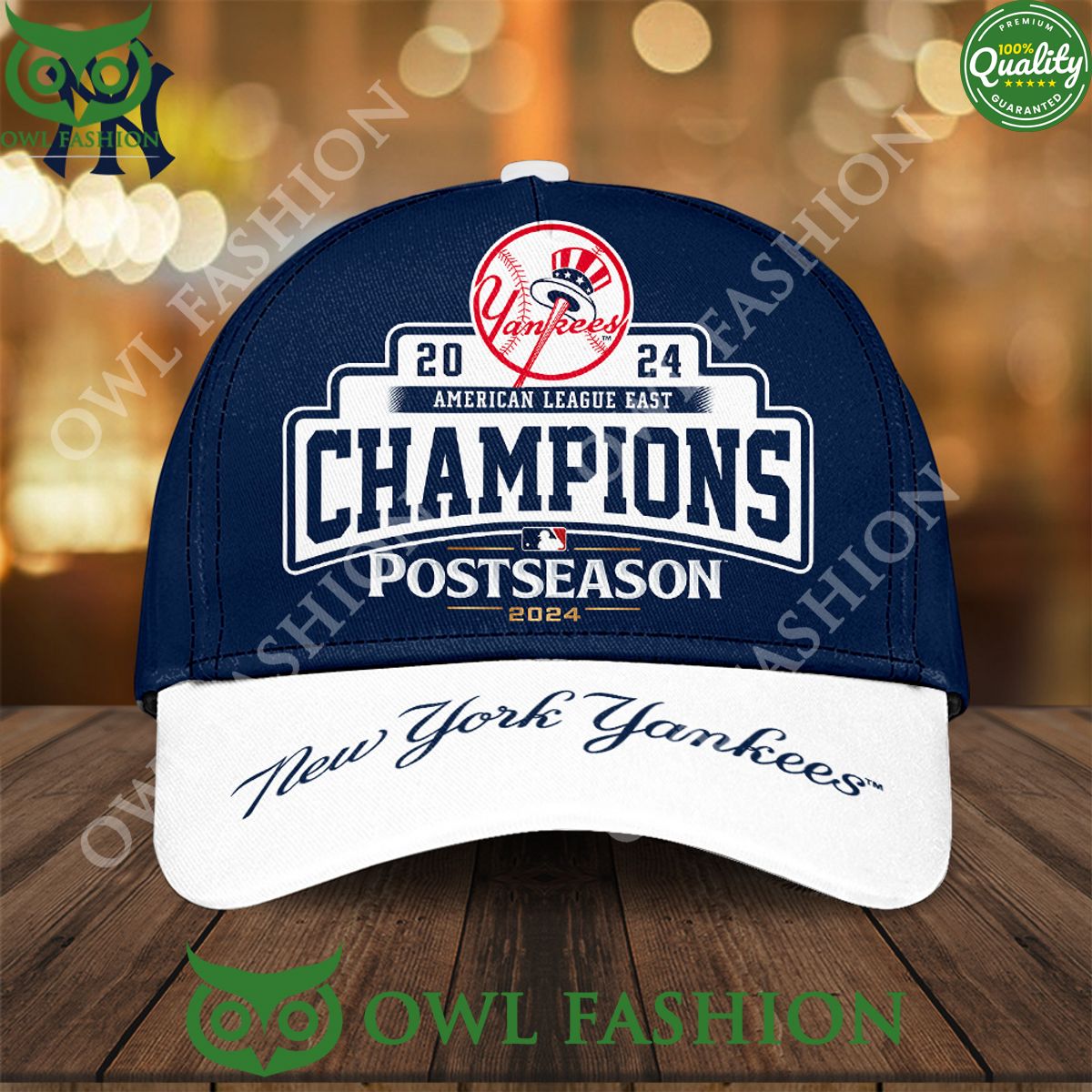 New York Yankees 2024 American League East Classic - Adult & Kids T-Shirts, Sweatshirts & Hoodies apparel design preview 1