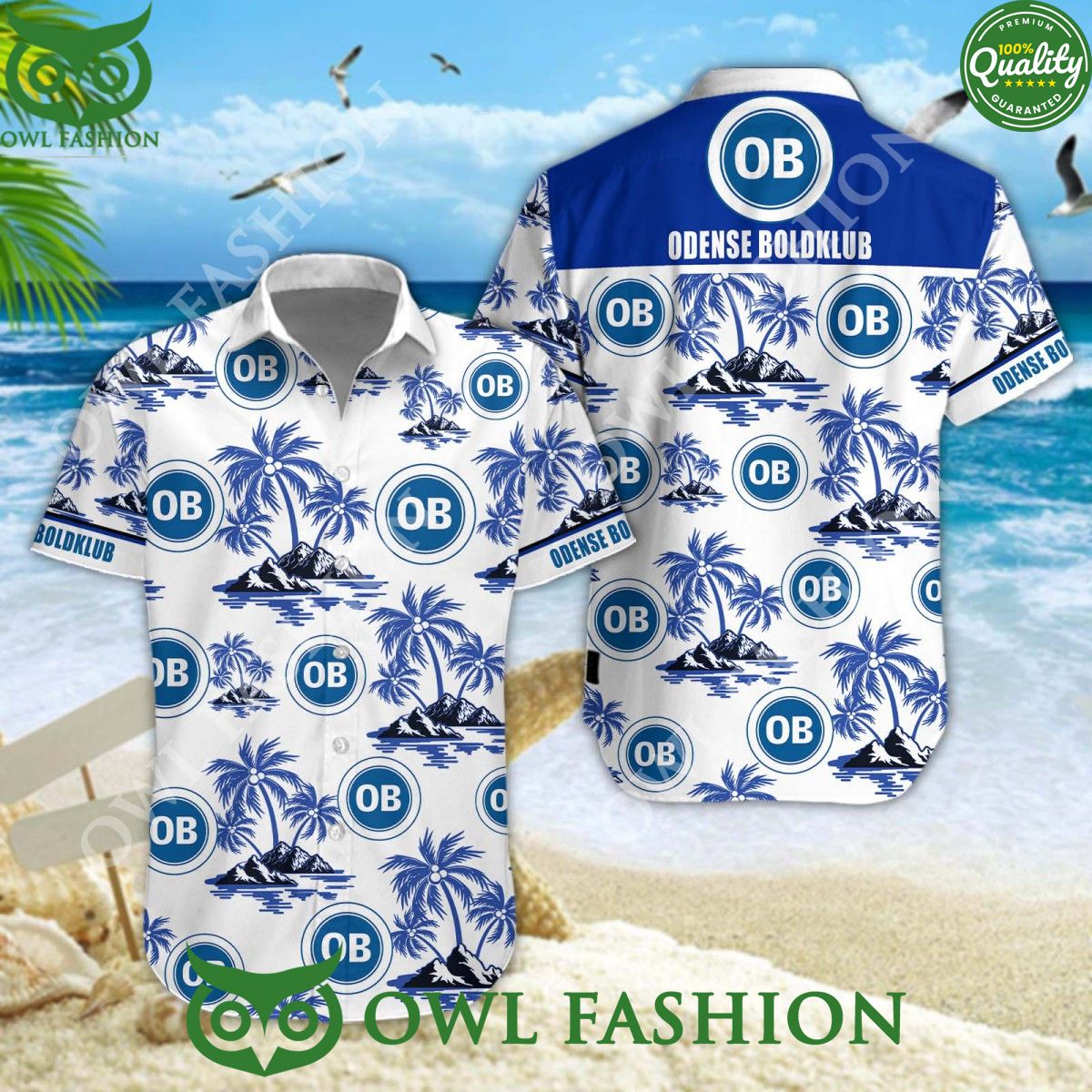 Odense Boldklub Danish Football Champion Superliga - Adult & Kids T-Shirts, Sweatshirts & Hoodies apparel design preview 1