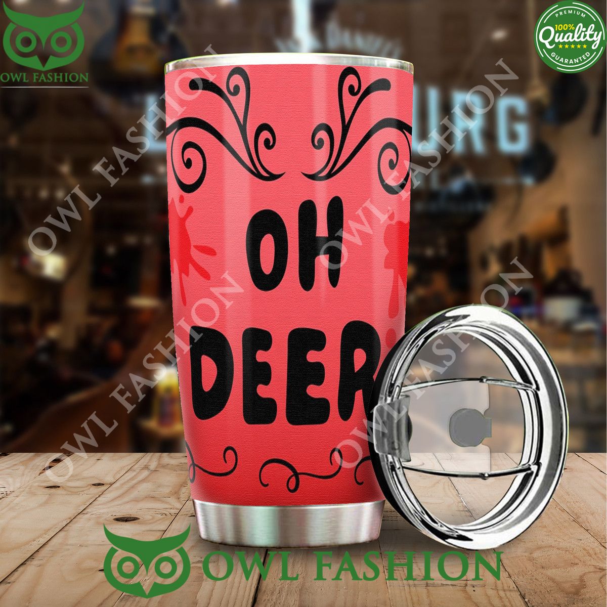 Oh deer Hazbin Hotel Drama TV tumbler - Adult & Kids T-Shirts, Sweatshirts & Hoodies apparel design preview 1