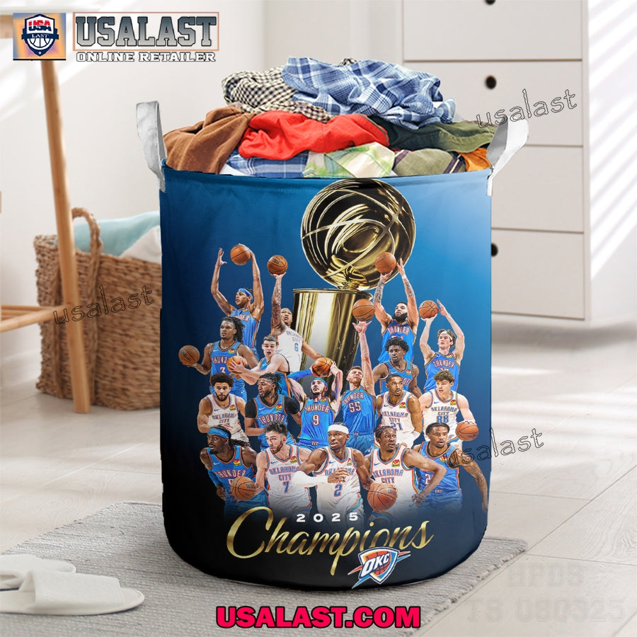 OKC Thunder 2025 National Basketball Champions - Adult & Kids T-Shirts, Sweatshirts & Hoodies apparel design preview 1