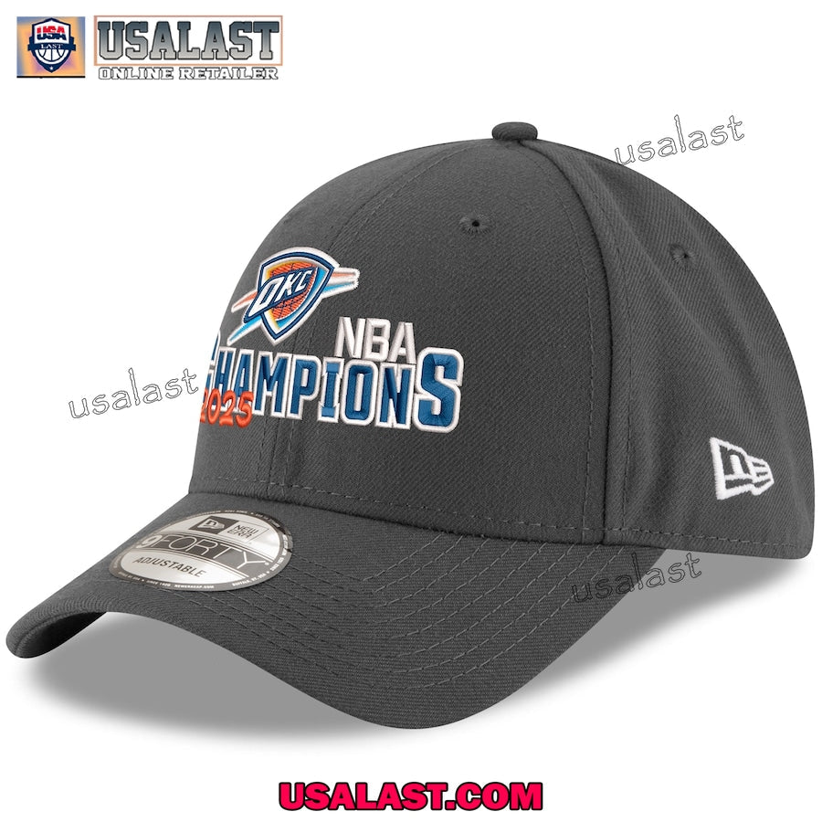 Oklahoma City Thunder 2025 NBA Champions Adjustable - Adult & Kids T-Shirts, Sweatshirts & Hoodies apparel design preview 1