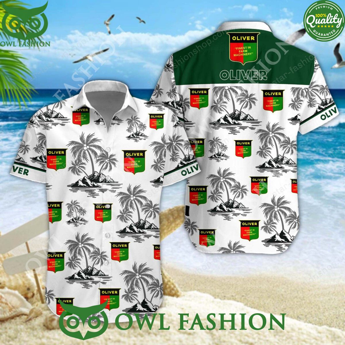 Oliver Tractor American farm equipment manufacturer - Adult & Kids T-Shirts, Sweatshirts & Hoodies apparel design preview 1