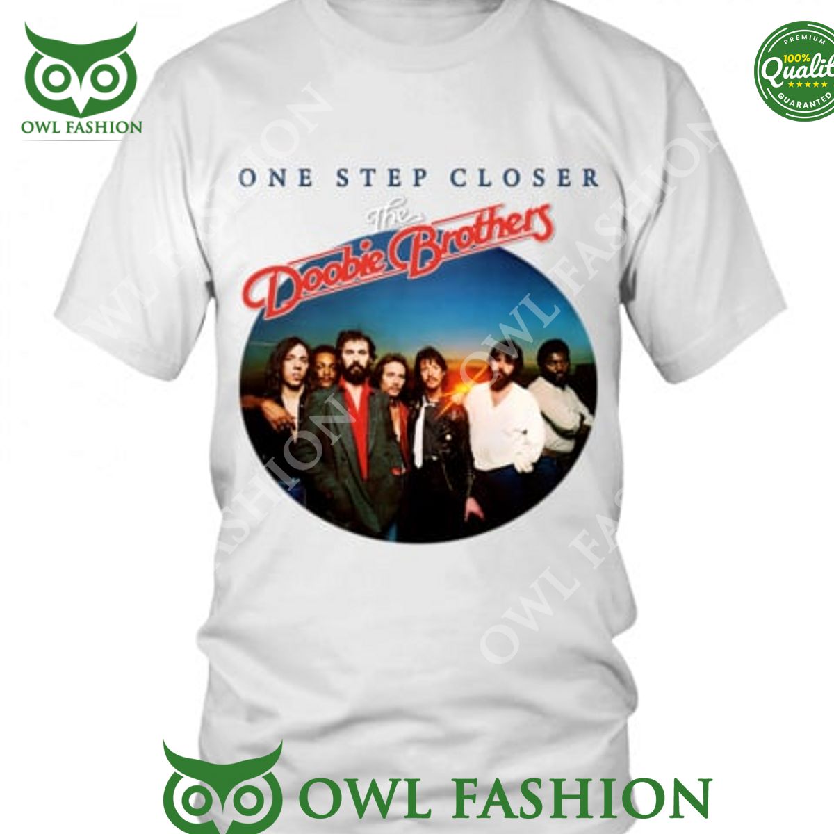 One Step Closer Doobie Brothers Rock Band 2d - Adult & Kids T-Shirts, Sweatshirts & Hoodies apparel design preview 1