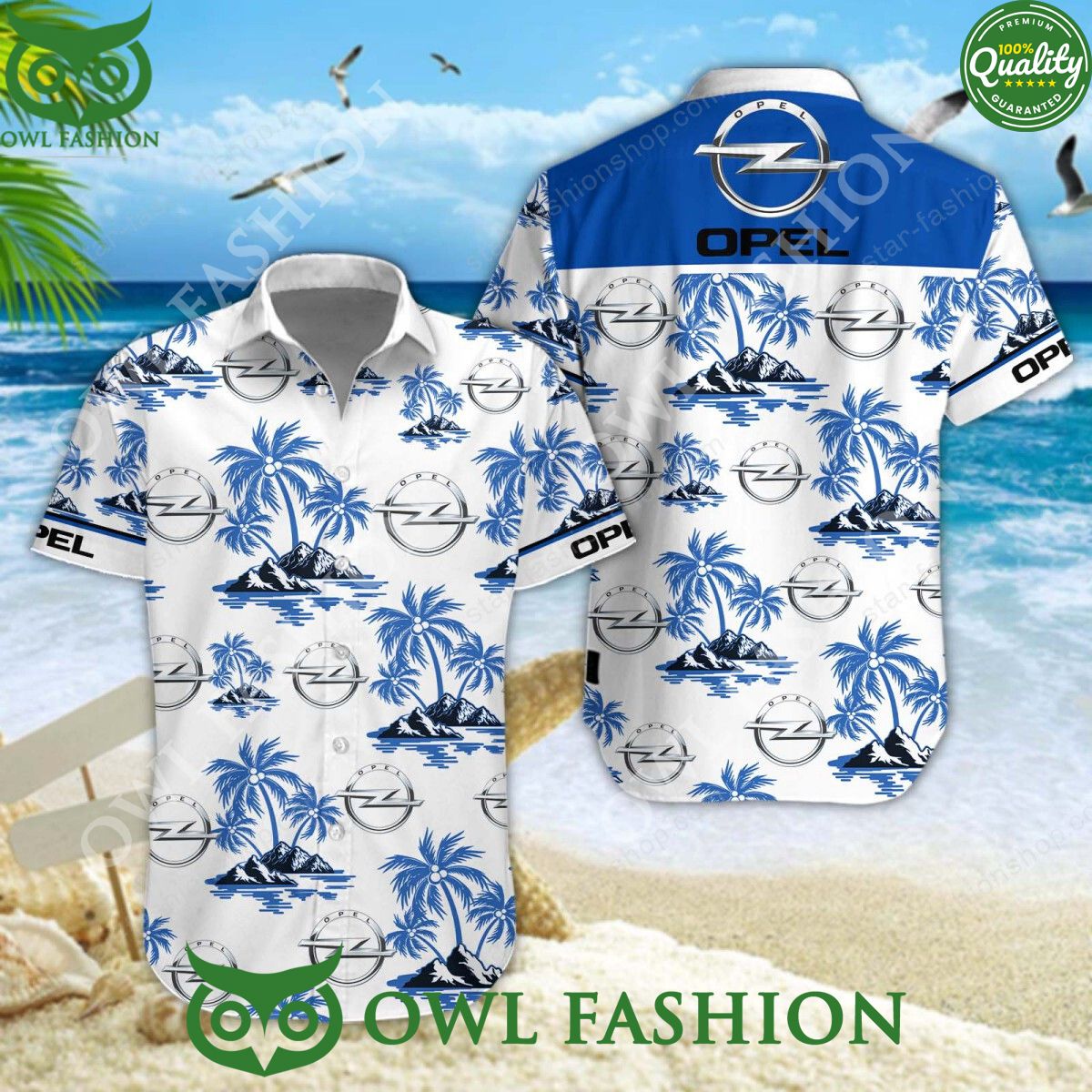 Opel German automobile manufacturer Limited Hawaiian - Adult & Kids T-Shirts, Sweatshirts & Hoodies apparel design preview 1
