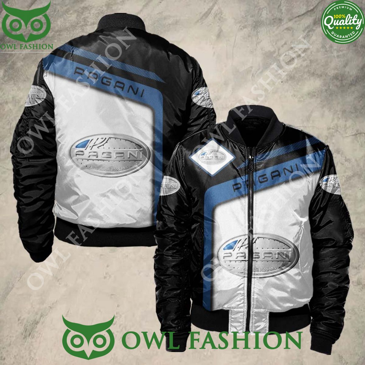 Pagani Sport 3D Bomber Jacket - Adult & Kids T-Shirts, Sweatshirts & Hoodies apparel design preview 1
